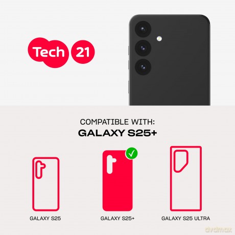 Tech21 - Evo Lite - Samsung Galaxy S25+ - Black