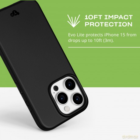 Tech21 - Evo Lite iPhone 15 Pro Black