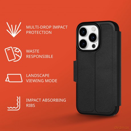 Tech21 - Evo Lite Wallet iPhone 15 Pro Black