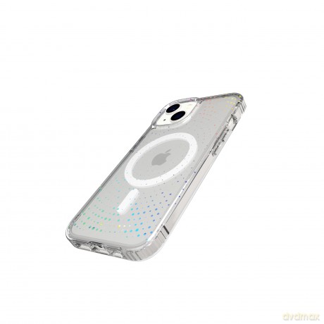 Tech21 - Evo Sparkle MagSafe - iPhone 13/14/15 - Clear