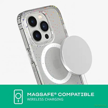 Tech21 - Evo Sparkle MagSafe - iPhone 14 Pro - Clear