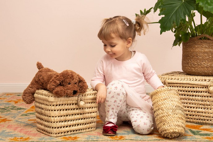 Teddy Hermann - Floppy Dog brown 30 cm - (TH919742)