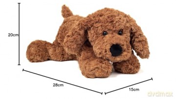 Teddy Hermann - Floppy Dog brown 30 cm - (TH919742)