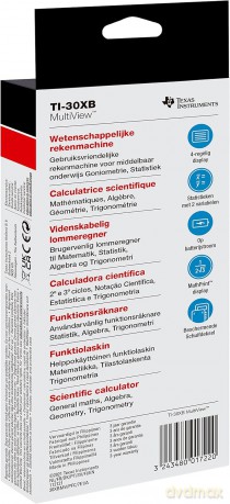 Kalkulator Texas Instruments - TI-30XB Multiview Calculator