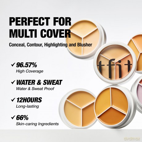 Tfit - Cover Up Pro Concealer - 01 Neutral - 15 g