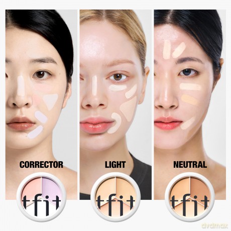 Tfit - Cover Up Pro Concealer - 01 Neutral - 15 g