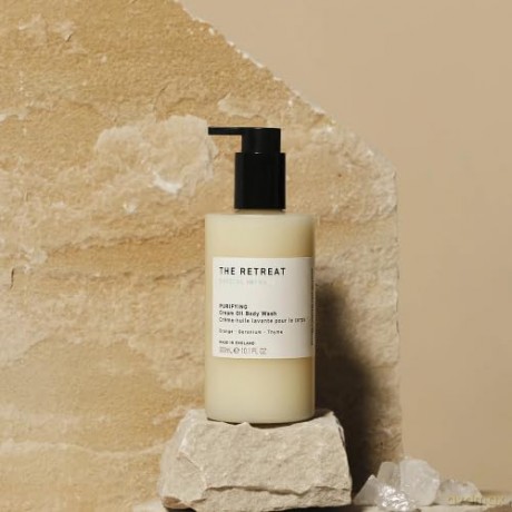 The Retreat - Purifying Cream Oil Body Wash - 300 ml.