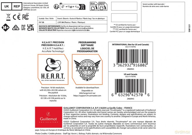THRUSTMASTER SOL-R 4 HOTAS