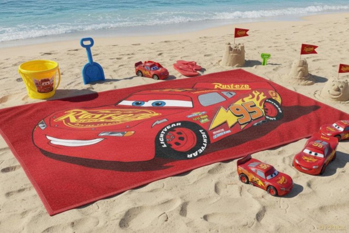 Towel - 70 x 140 cm - Cars (10294789