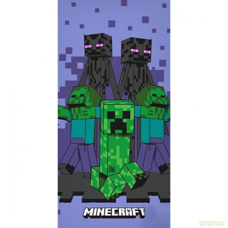 Towel - 70 x 140 cm - Minecraft Creeper (1029330)