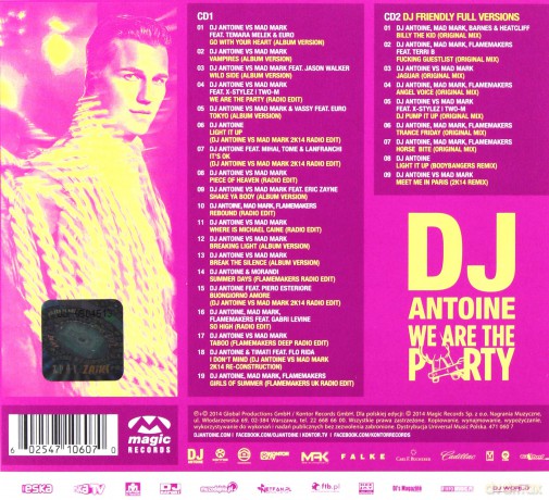 Dj Antoine: We Are The Party [2CD]