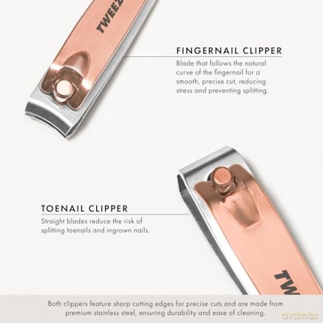 Tweezerman - Retail Combo Clipper Set - Rose Gold