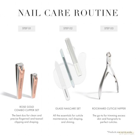 Tweezerman - Retail Combo Clipper Set - Rose Gold