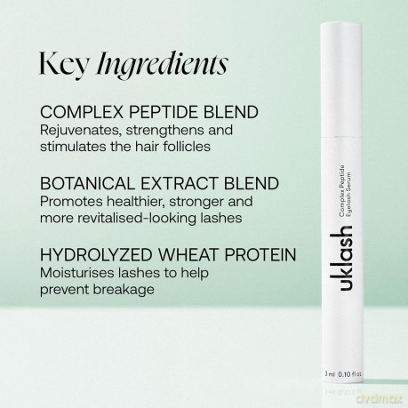 UKLASH - Complex Peptide Eyelash Growth Serum - 3 ml