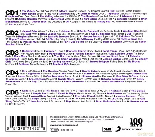 100 Hits - 2000s Anthems [5CD]