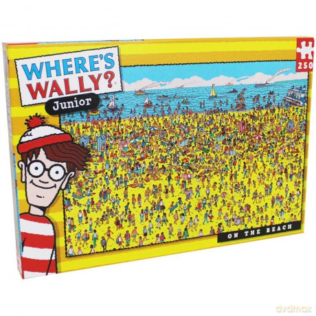 University Games - Where's Wally - Beach 250pc (710-5935)