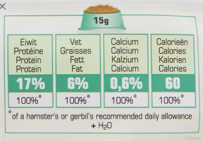 Versele - Complete Hamster and gerbil 500gr