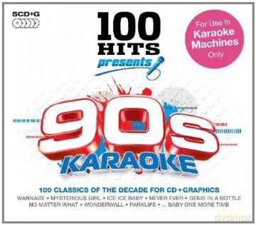 100 Hits - Presents 90s Karaoke [CD]