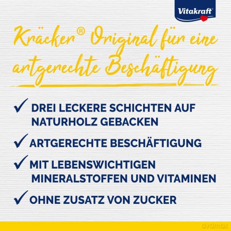 Vitakraft - Kr¤cker Mix Honey/fruit/egg for budgies