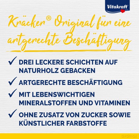 Vitakraft - Kr¤cker Mix Honey/fruit/egg for canary´s