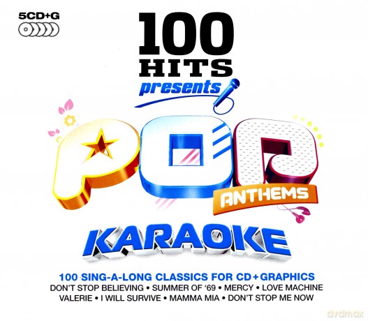 100 Hits - Presents Pop Anthems Karaoke [CD]