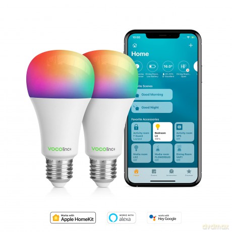 VOCOlinc - Colorful E27 LED bulb