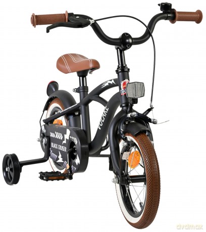 Volare - Children's Bicycle 12 - Black Cruiser (51230)
