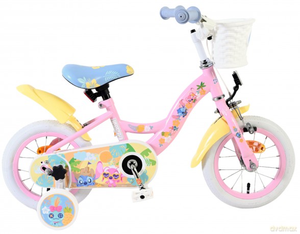 Volare - Children's Bicycle 12 - Stitch Pink (20528-CB12)
