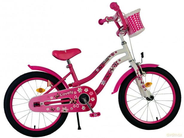 Volare - Children's Bicycle 18 - Lovely Pink White (2076)