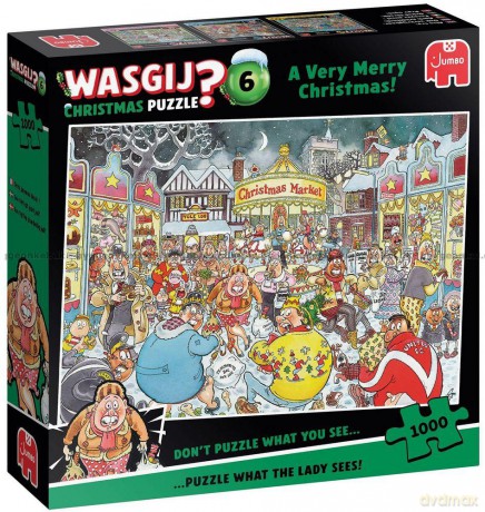 Wasgij - Christmas 6 - A Very Merry Christmas (1000 pieces) (1119802031)