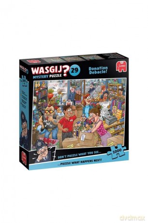 Wasgij - Mystery 29-Donation Debacle! (1000 pieces) (1110100513)