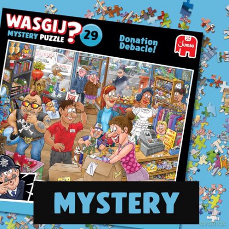Wasgij - Mystery 29-Donation Debacle! (1000 pieces) (1110100513)