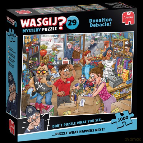Wasgij - Mystery 29-Donation Debacle! (1000 pieces) (1110100513)