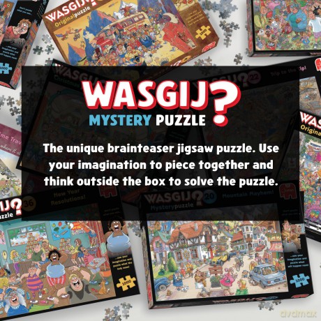 Wasgij - Mystery 29-Donation Debacle! (1000 pieces) (1110100513)