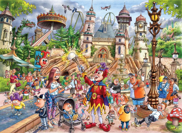 Wasgij - Mystery Efteling - World of Wonders! (1000 pieces) (JUM5021)