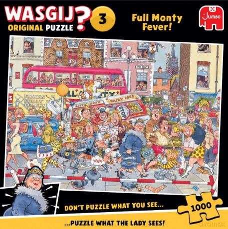 Wasgij - Original 3 - Full Monty Fever! (1000 pieces) (1119802035)