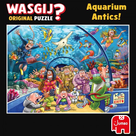 Wasgij - Original 43: Aquarium Antics (1000 pieces)