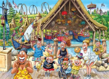 Wasgij - Original Efteling - World of Sindbad! (1000 pieces) (1110100508)