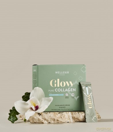 Wellexir - Glow Pure Collagen 30 Sachet Box