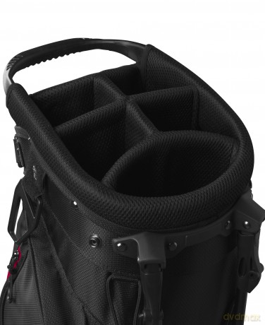 Wilson - Feather Stand Bag - Black/Grey/Red