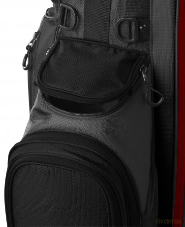 Wilson - Feather Stand Bag - Black/Grey/Red