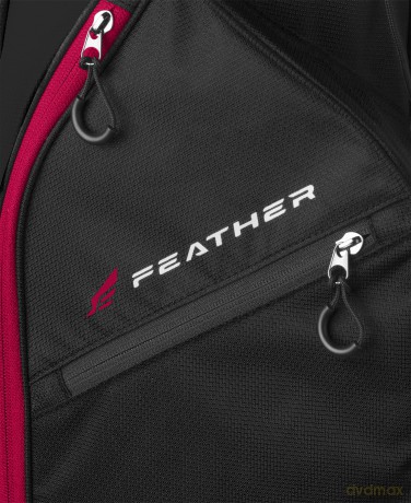 Wilson - Feather Stand Bag - Black/Grey/Red