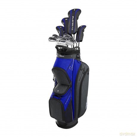 Wilson - PlayerFit Men's Right Hand Complete Golf Club Set - Graphite Shaft - Stand Bag
