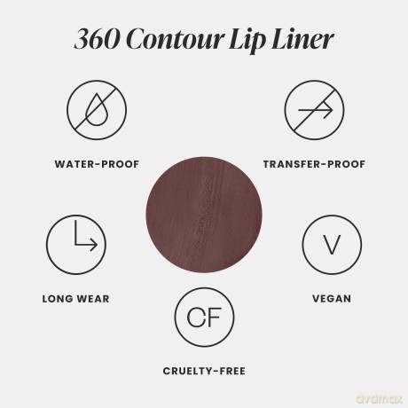 Wonderskin - 360 Contour Lip Liner - Cocoa - 1.2