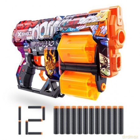 X-Shot - Skins Dread (12 Darts) (36517)