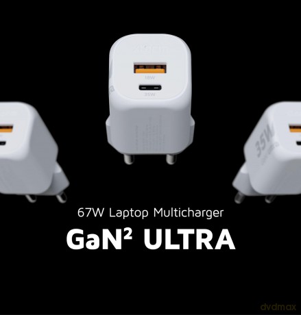Xtorm - 67W GaN2 Ultra Home Charger USB-C PD/USB-A White