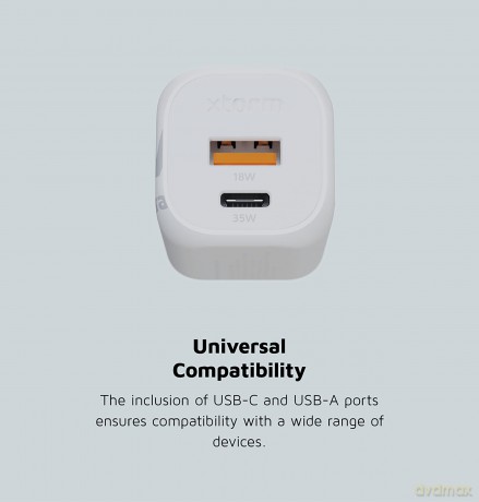 Xtorm - 67W GaN2 Ultra Home Charger USB-C PD/USB-A White