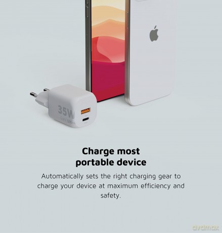 Xtorm - 67W GaN2 Ultra Home Charger USB-C PD/USB-A White