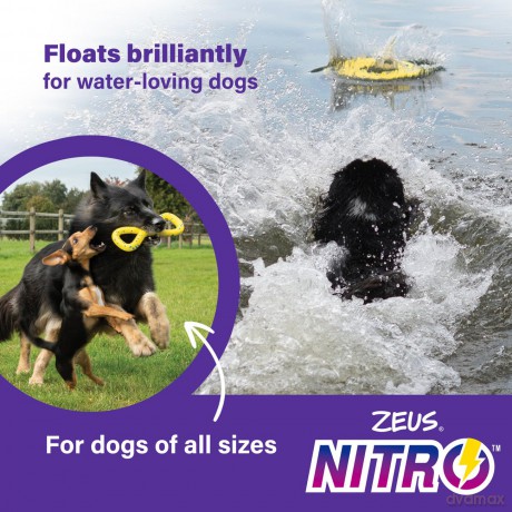Zeus Nitro - Bendy Bone - Yellow and Blue - 16cm
