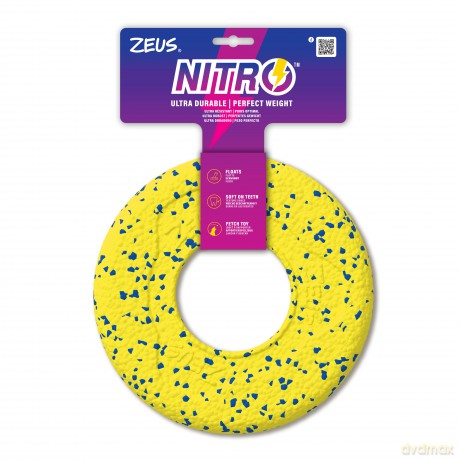 Zeus Nitro - Flying Disc - Yellow and Blue - 24cm